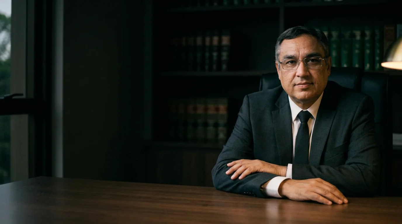 Josembergues Melo, sócio do Melo & Andrada Advogados, em seu escritório
